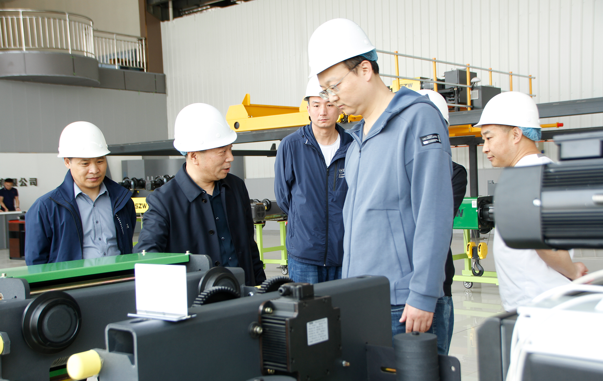 热烈欢迎陕西重型汽车有限公司领导，中国汽车工业工程有限公司领导一行莅临球速(中国)参观考察！